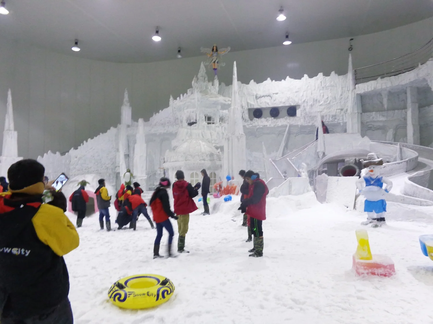 Inside Snow CIty Jyothis joy